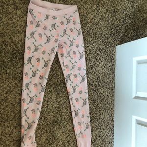 Sloth long John PJ pants